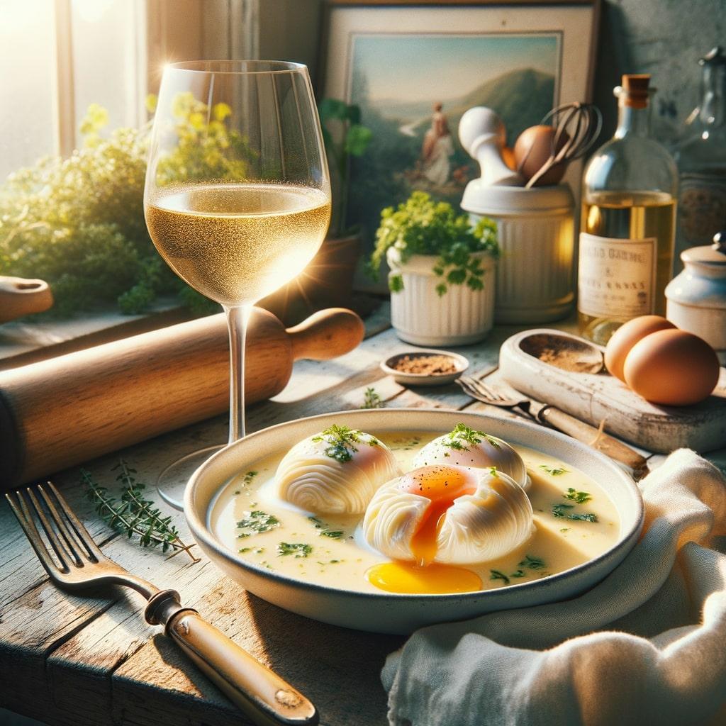 Gourmet at Home: Poached Eggs in White Wine – A French Culinary Twist